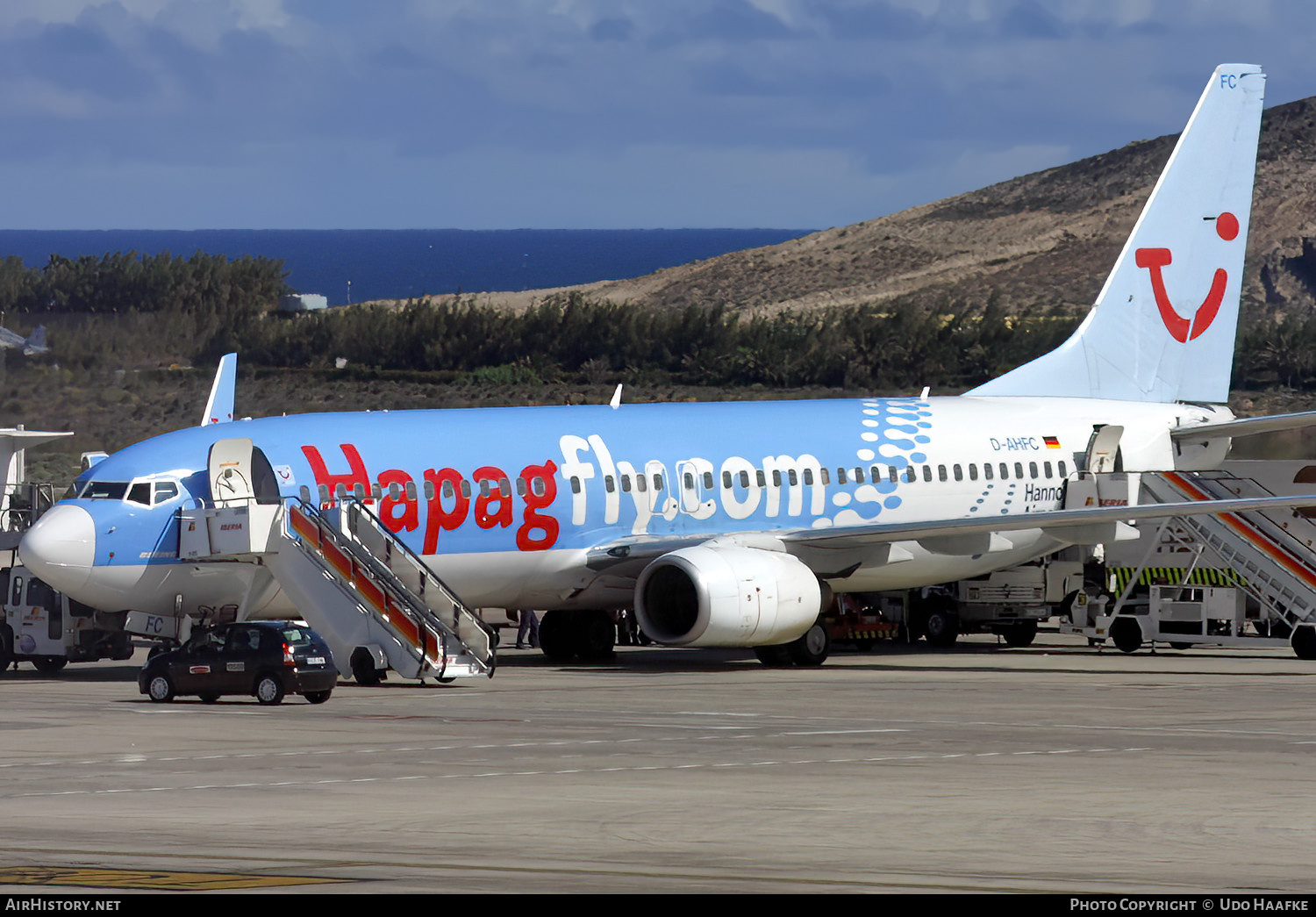 Aircraft Photo of D-AHFC | Boeing 737-8K5 | Hapagfly | AirHistory.net #531324