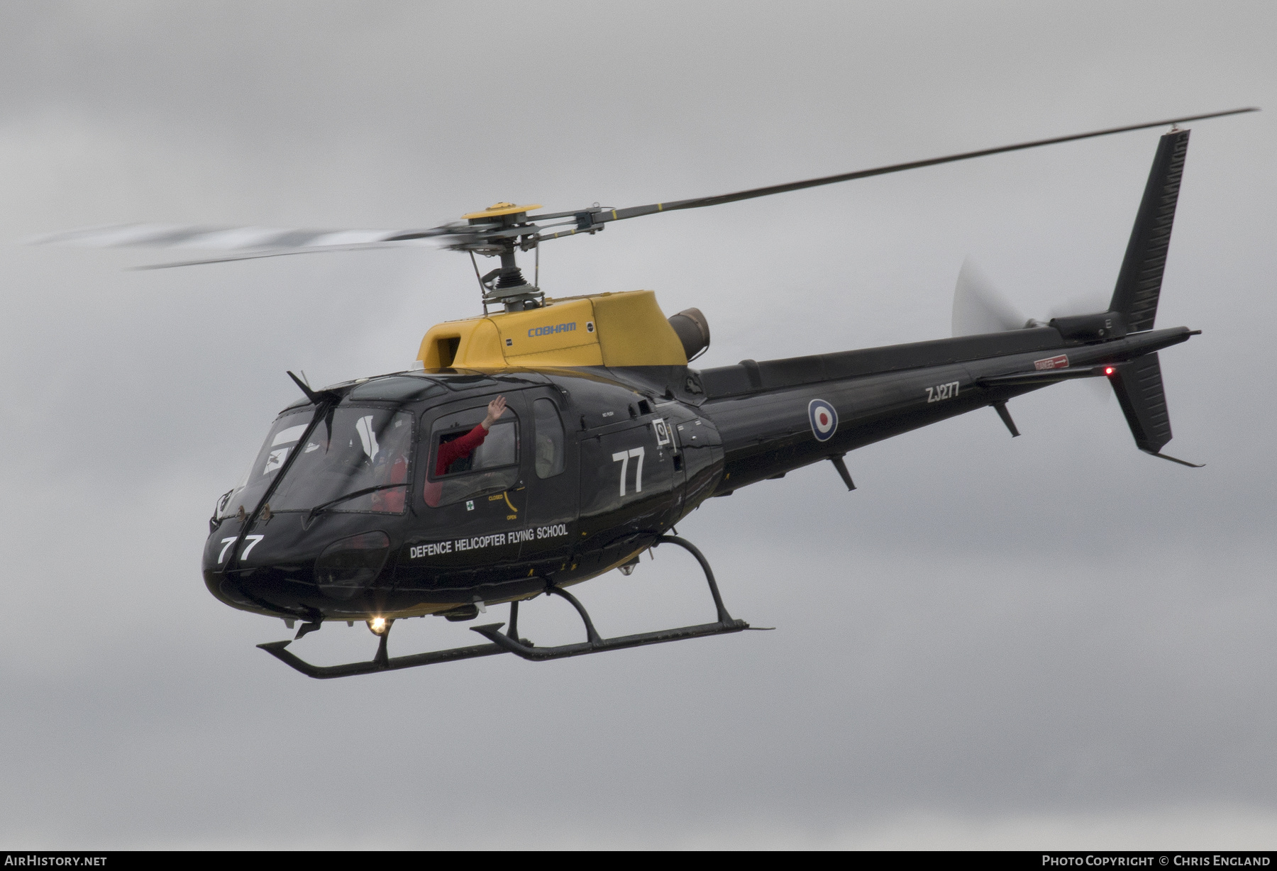 Aircraft Photo of ZJ277 | Eurocopter AS-350BB Squirrel HT1 | UK - Air Force | AirHistory.net #531340