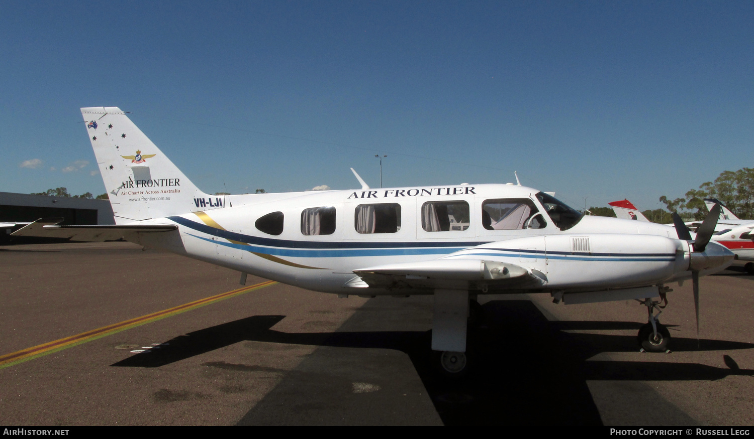 Aircraft Photo of VH-LJI | Piper PA-31-310 Navajo C | Air Frontier | AirHistory.net #531351