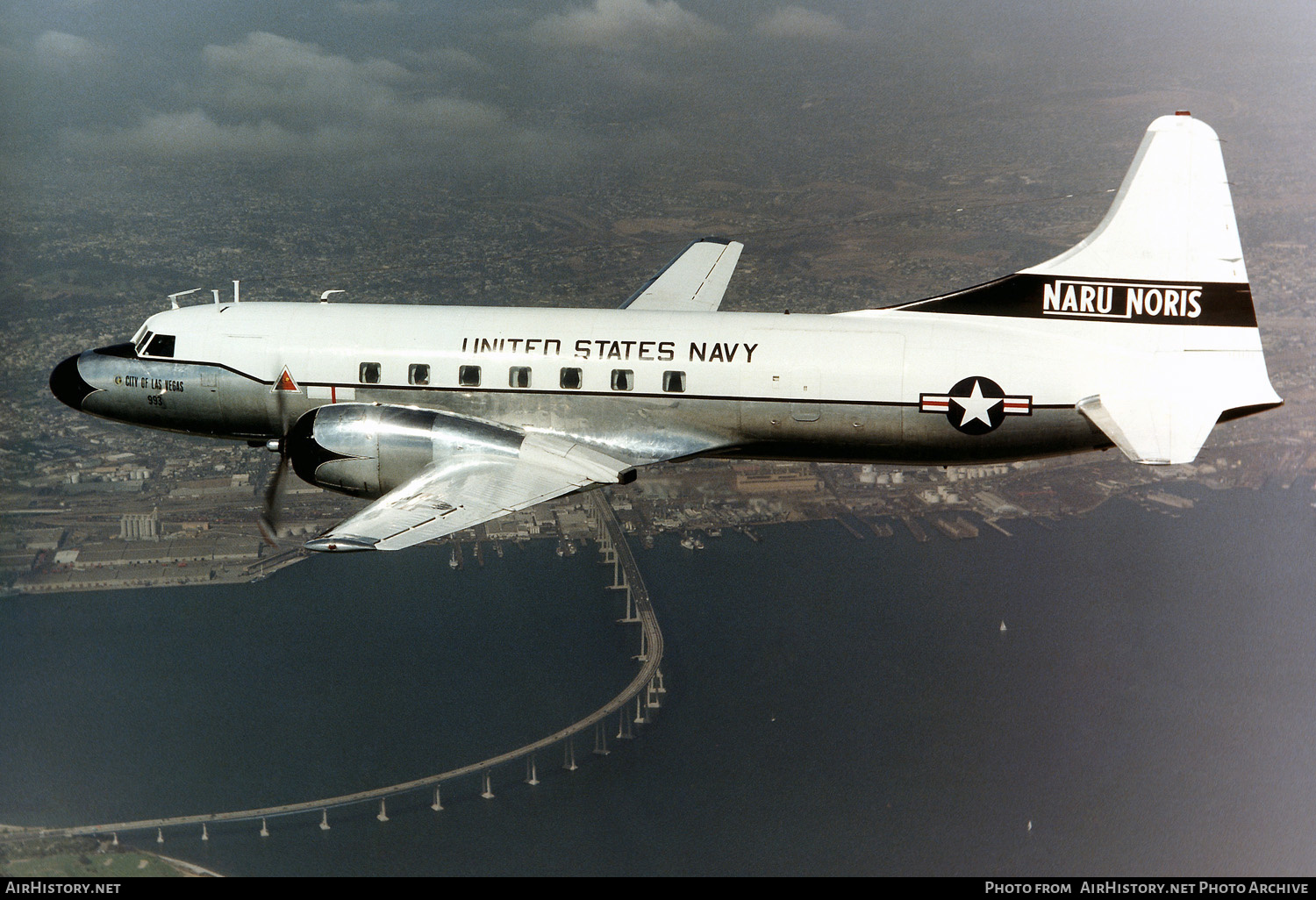 Aircraft Photo of 140993 | Convair C-131F | USA - Navy | AirHistory.net #531357