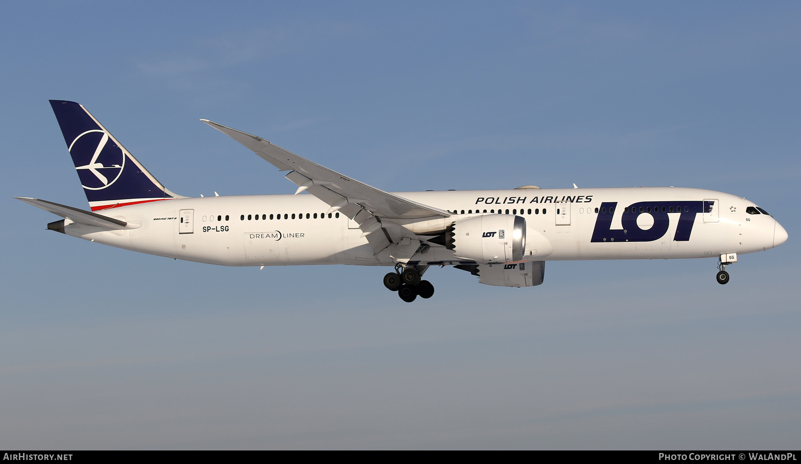 Aircraft Photo of SP-LSG | Boeing 787-9 Dreamliner | LOT Polish Airlines - Polskie Linie Lotnicze | AirHistory.net #531358