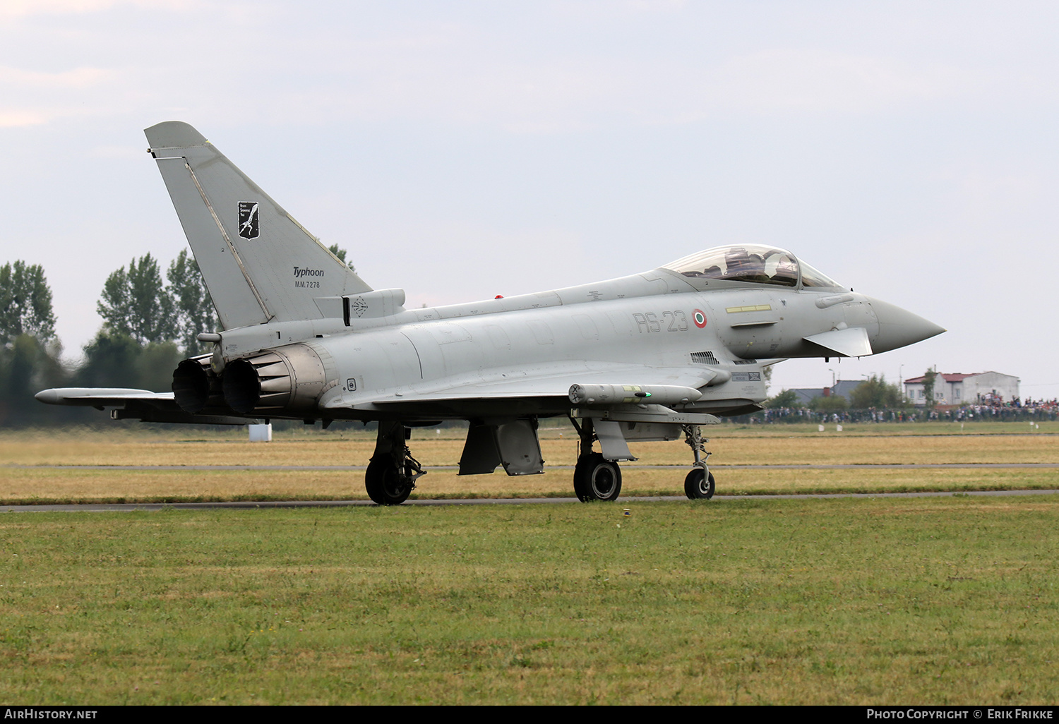 Aircraft Photo of MM7278 | Eurofighter EF-2000 Typhoon S | Italy - Air Force | AirHistory.net #531359