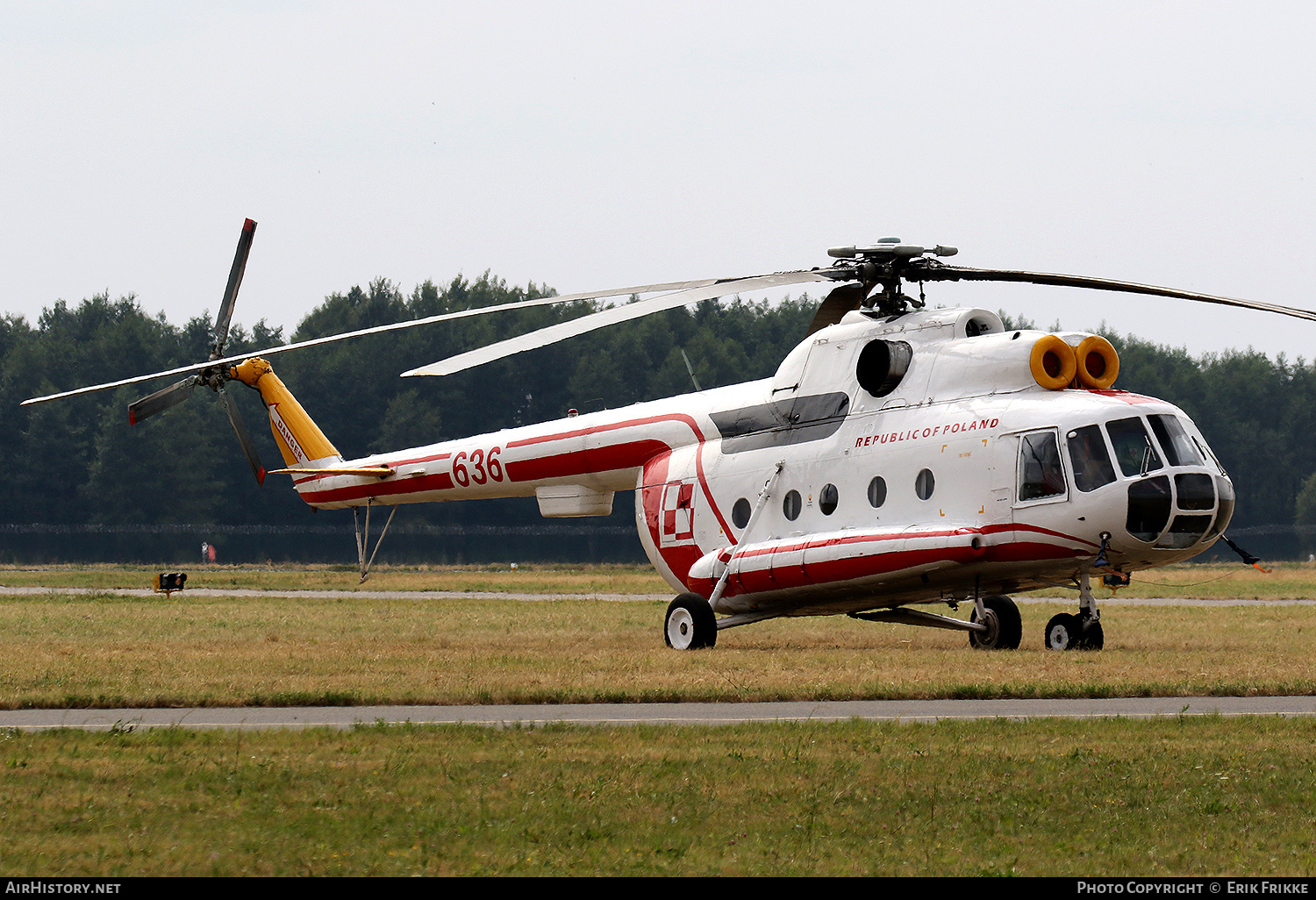 Aircraft Photo of 636 | Mil Mi-8T | Poland - Air Force | AirHistory.net #531360
