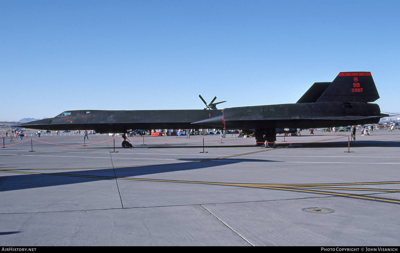 Aircraft Photo of 61-7967 / AF61-967 | Lockheed SR-71A Blackbird | USA - Air Force | AirHistory.net #531380