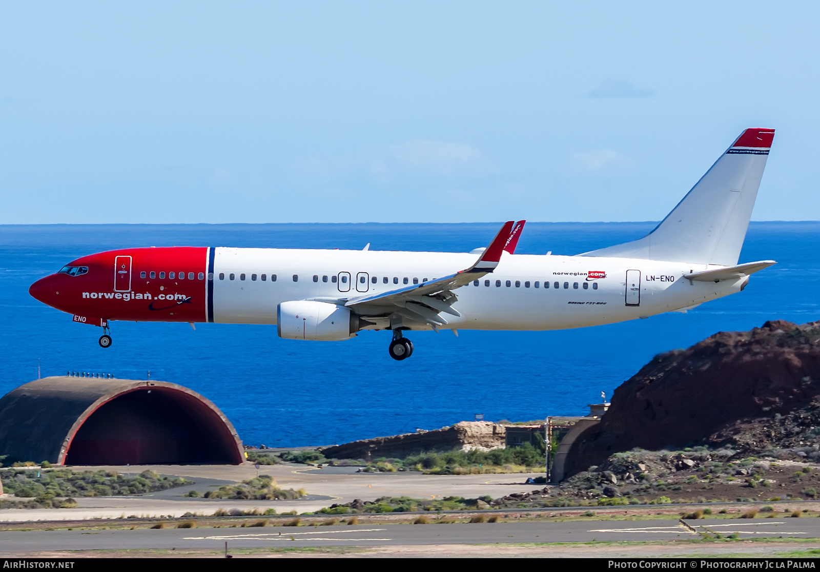 Aircraft Photo of LN-ENO | Boeing 737-800 | Norwegian | AirHistory.net #531401