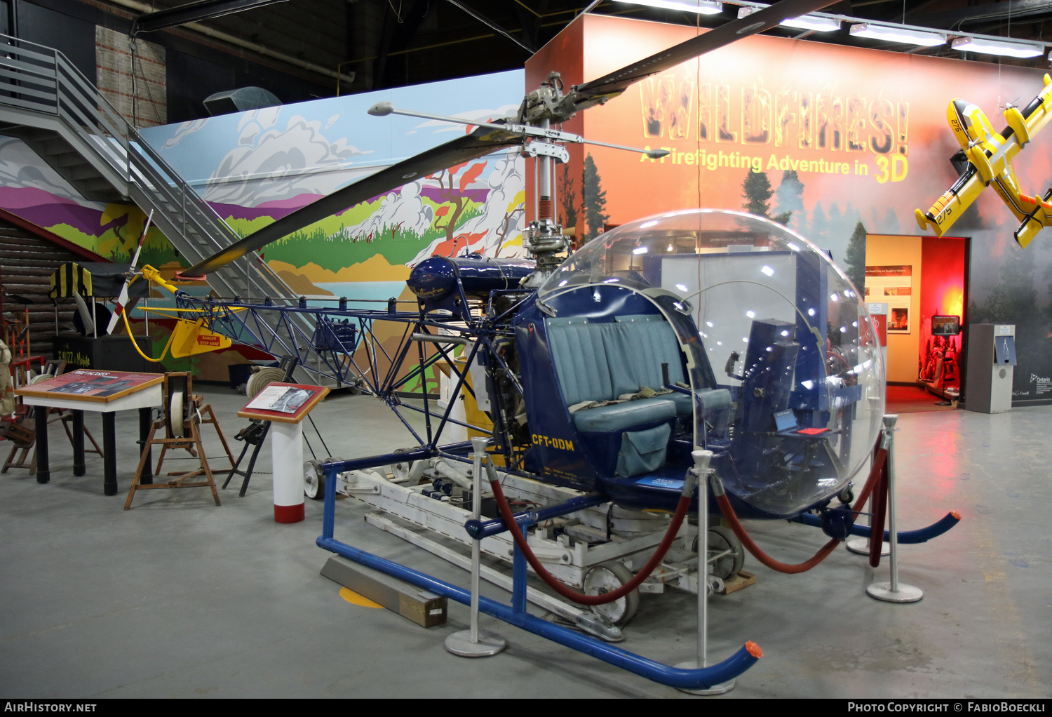 Aircraft Photo of CFT-ODM | Bell 47D-1 | AirHistory.net #531403