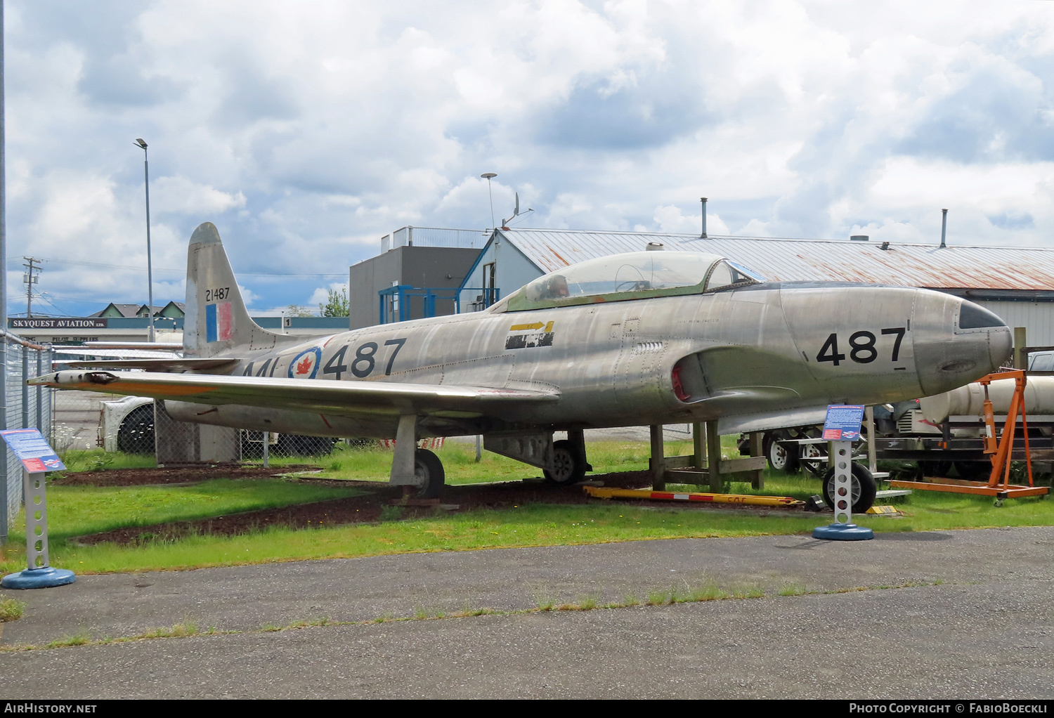 Aircraft Photo of 21487 / ML-487 | Canadair T-33AN Silver Star 3 | Canada - Air Force | AirHistory.net #531405