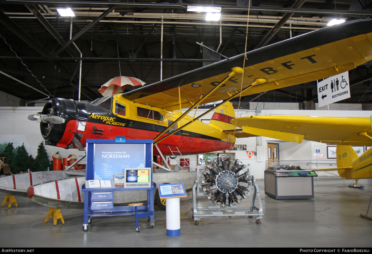 Aircraft Photo of CF-BFT | Noorduyn Norseman IV | Aeropac Flights | AirHistory.net #531415