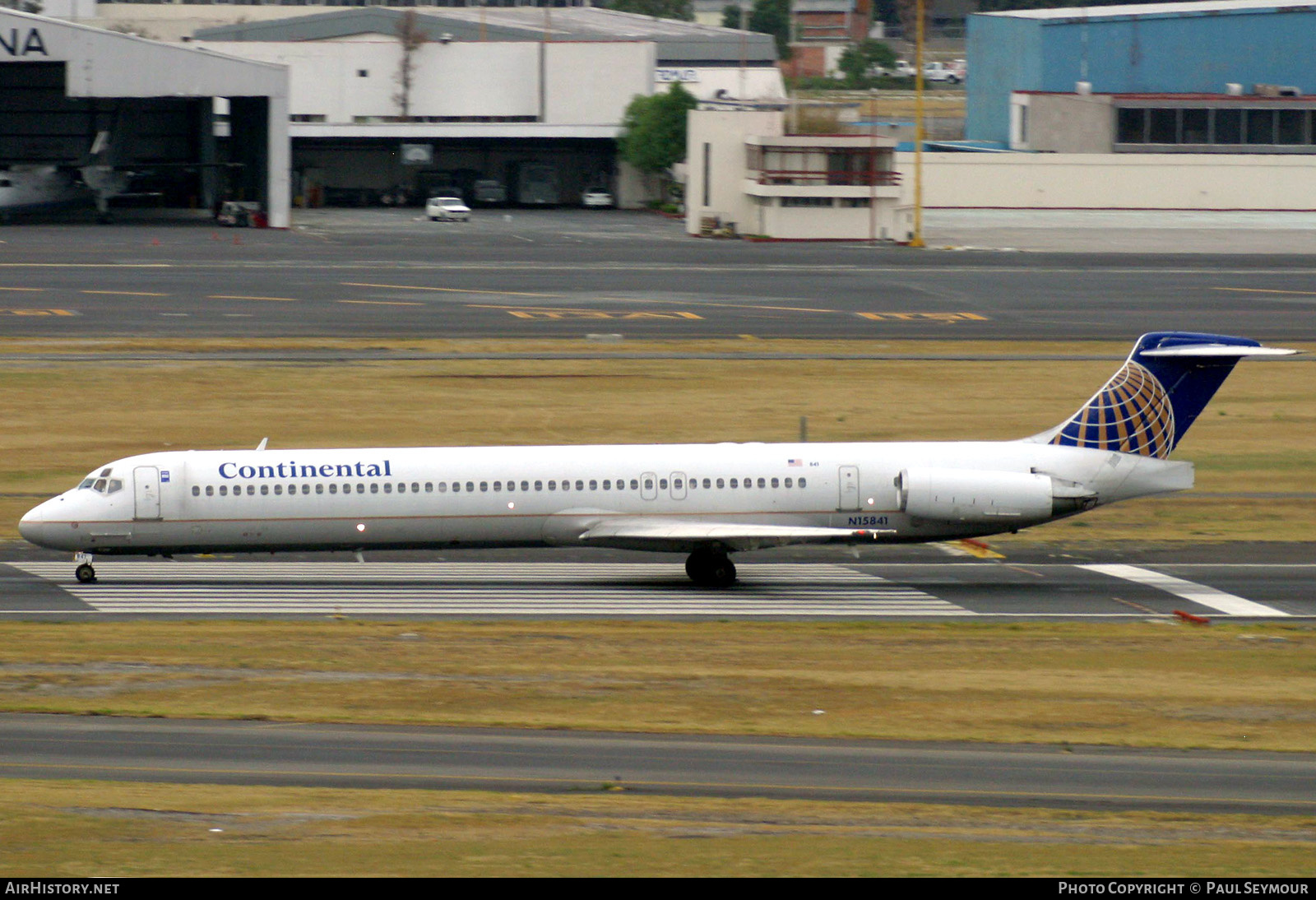 Aircraft Photo of N15841 | McDonnell Douglas MD-82 (DC-9-82) | Continental Airlines | AirHistory.net #531430