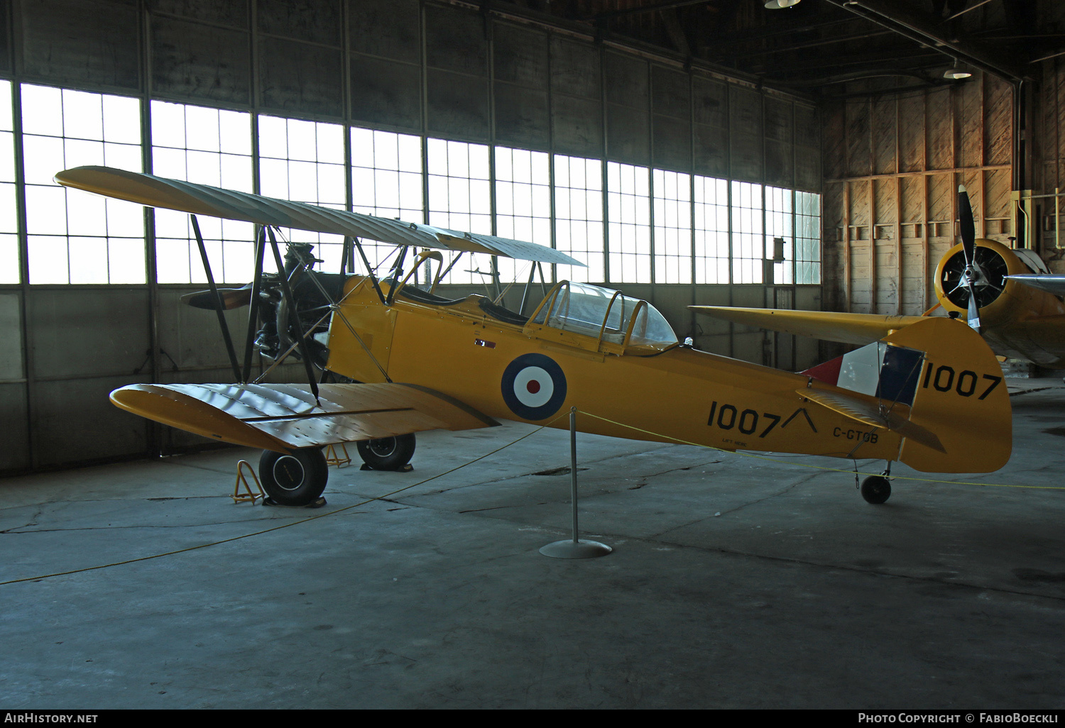Aircraft Photo of C-GTOB / 1007 | Fleet 16R Finch Mk1 (16D) | Canada - Air Force | AirHistory.net #531436