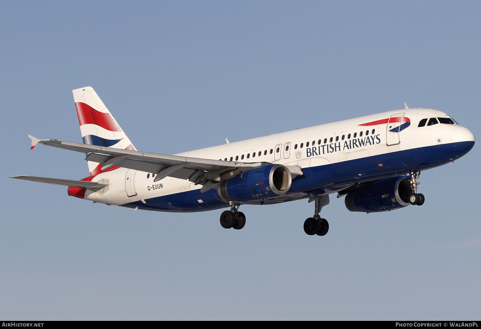 Aircraft Photo of G-EUUN | Airbus A320-232 | British Airways | AirHistory.net #531444