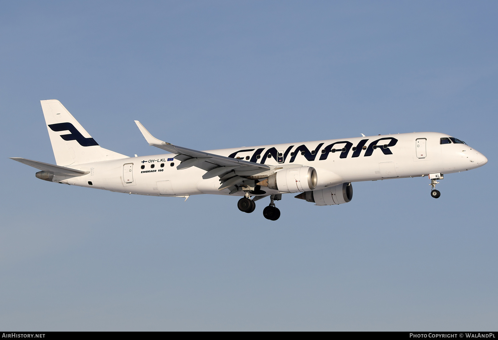 Aircraft Photo of OH-LKL | Embraer 190LR (ERJ-190-100LR) | Finnair | AirHistory.net #531450
