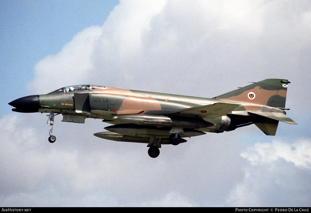 Aircraft Photo of C.12-27 | McDonnell F-4C Phantom II | Spain - Air Force | AirHistory.net #531455