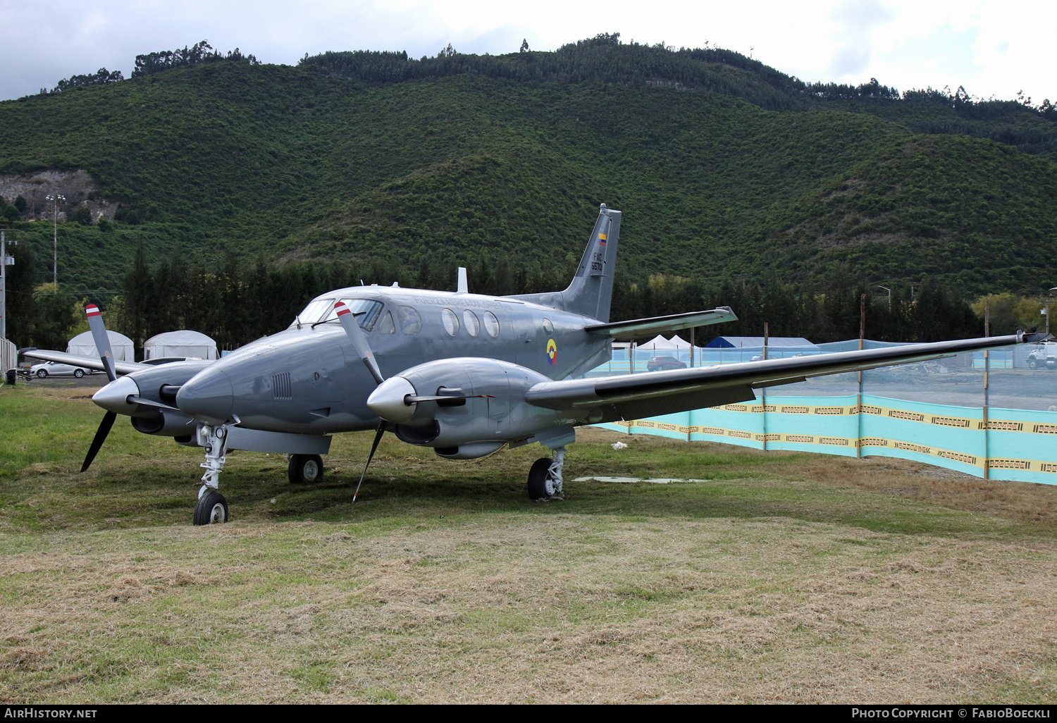 Aircraft Photo of FAC5570 | Beech C90 King Air | Colombia - Air Force | AirHistory.net #531468
