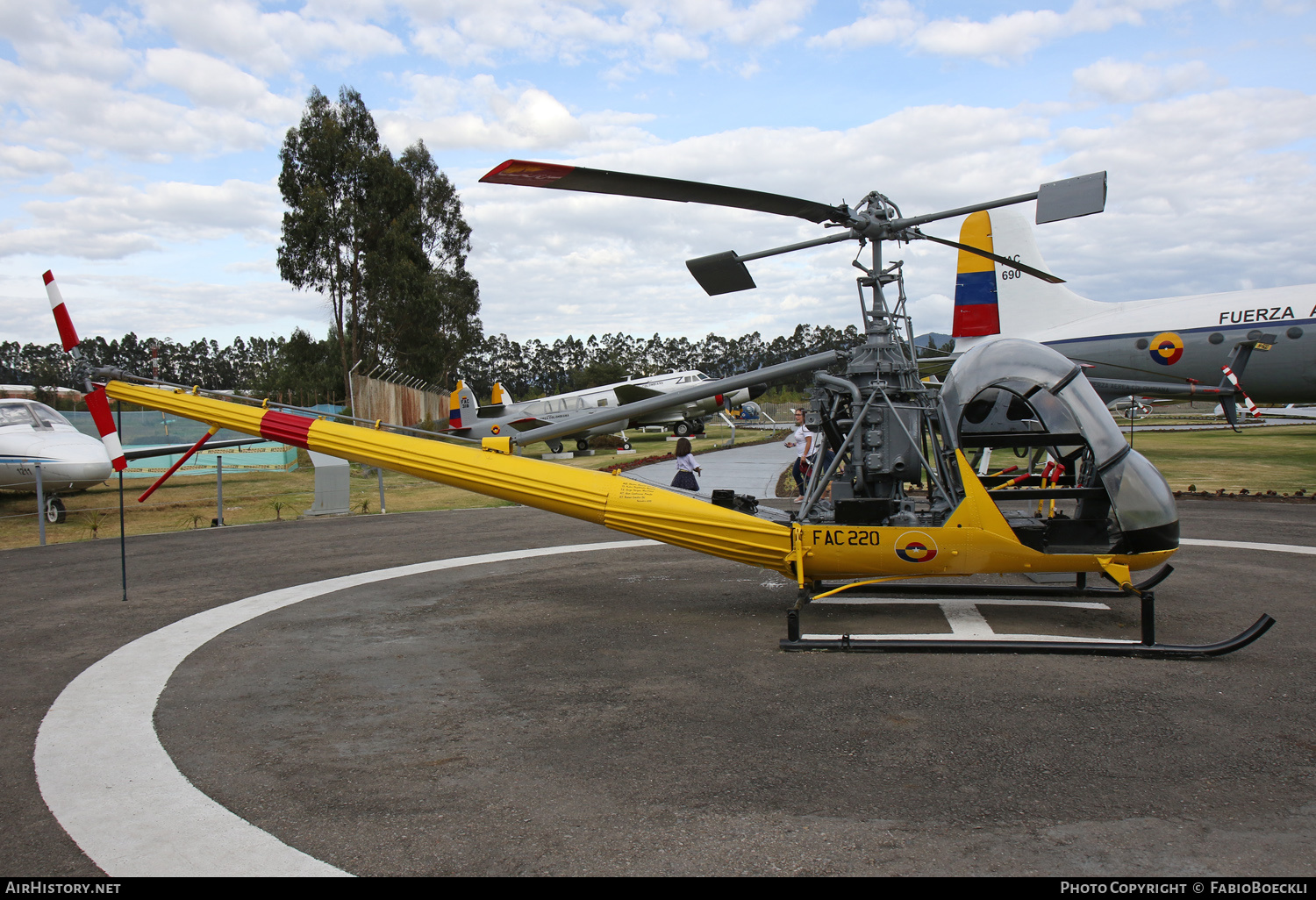 Aircraft Photo of FAC220 | Hiller OH-23B Raven (UH-12B) | Colombia - Air Force | AirHistory.net #531475