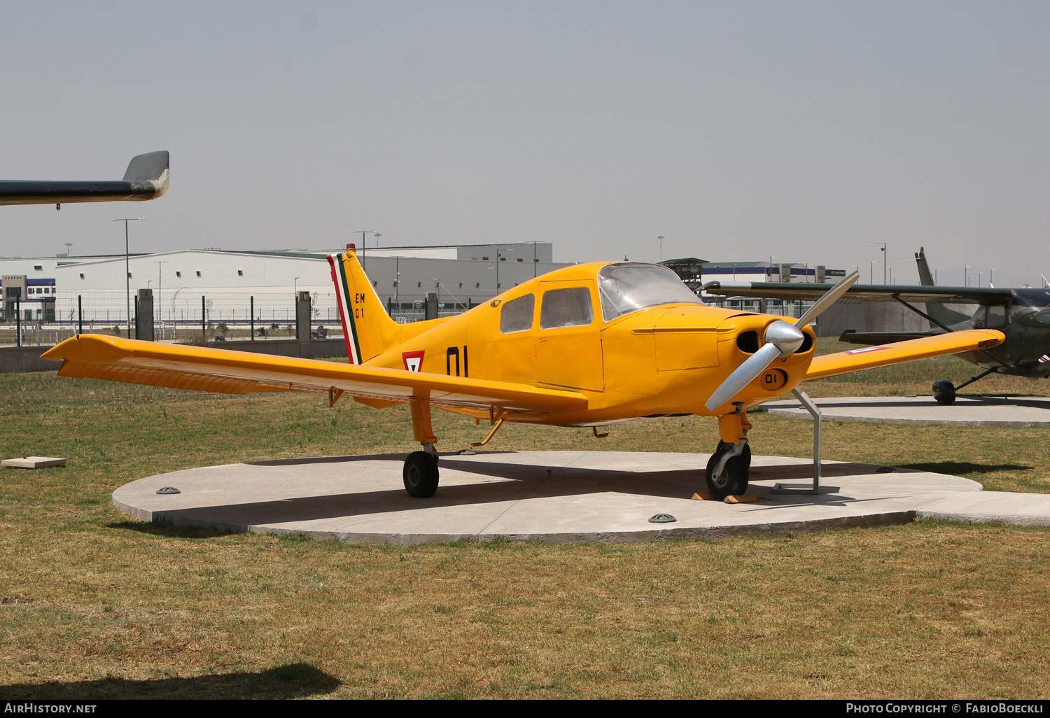 Aircraft Photo of EM-01 | Beech A23-19 Musketeer Sport III | Mexico - Air Force | AirHistory.net #531481