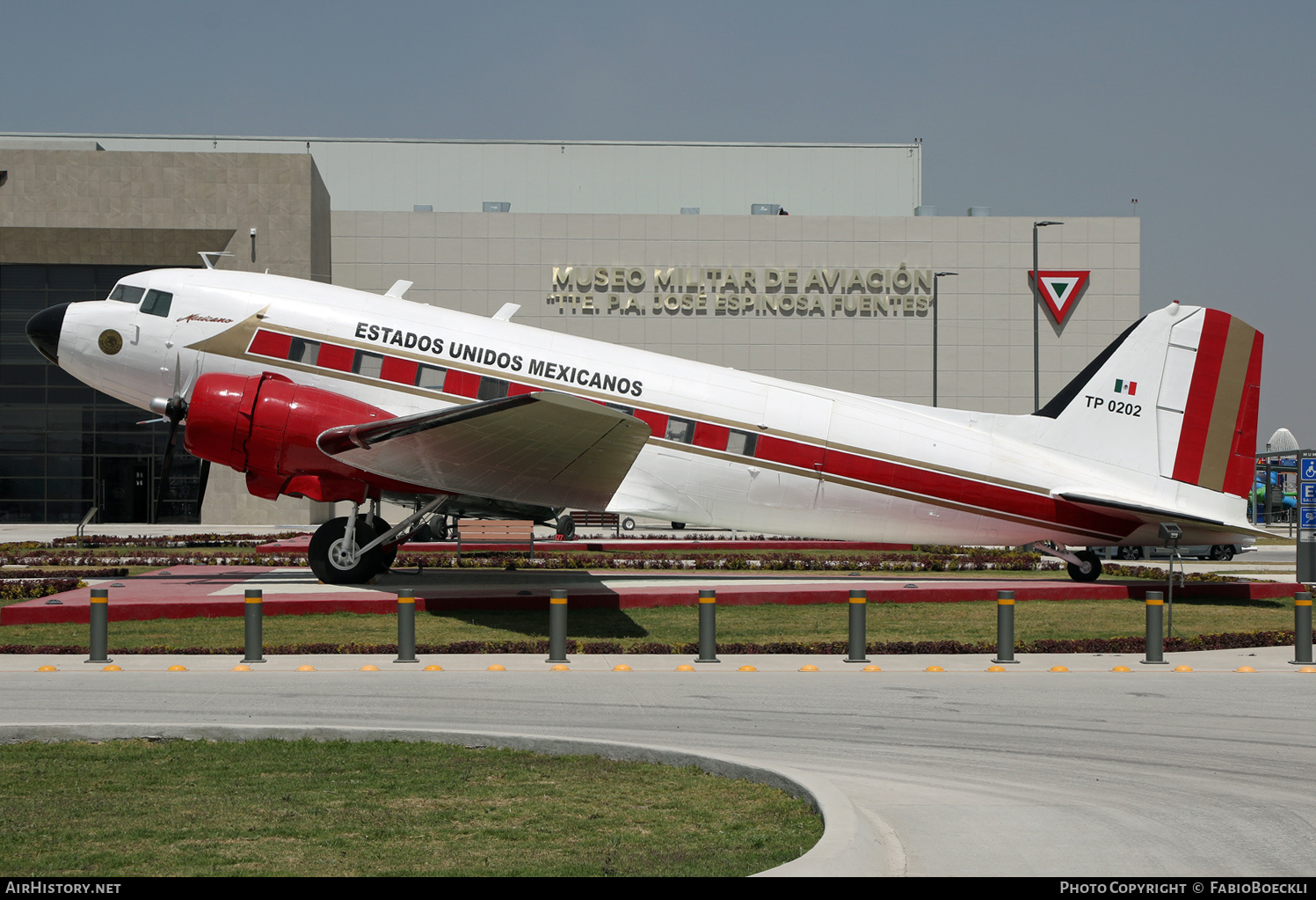 Aircraft Photo of TP-0202 | Douglas DC-3C | Mexico - Air Force | AirHistory.net #531504