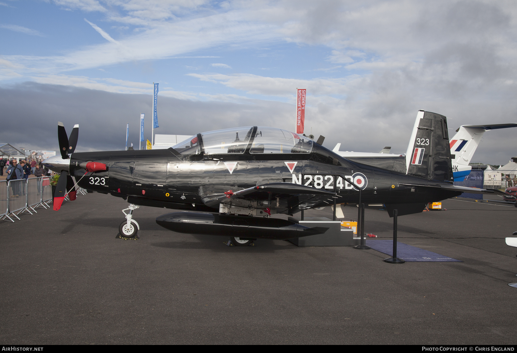 Aircraft Photo of N2824B | Raytheon T-6C Texan T1 | UK - Air Force | AirHistory.net #531505