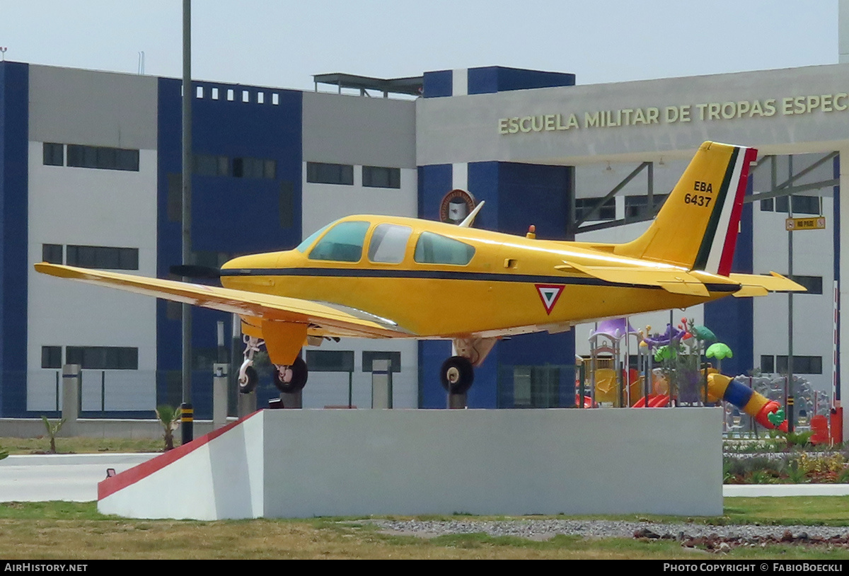 Aircraft Photo of EBA-6437 | Beech F33C Bonanza | Mexico - Air Force | AirHistory.net #531518