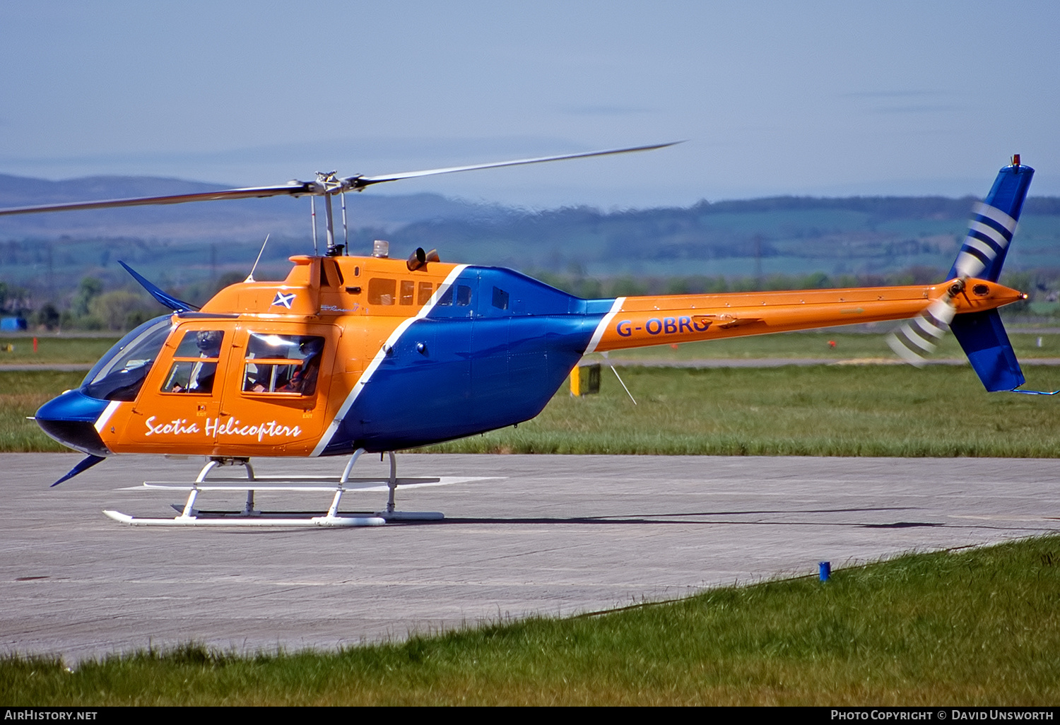 Aircraft Photo of G-OBRU | Bell 206B-3 JetRanger III | Scotia Helicopters | AirHistory.net #531521