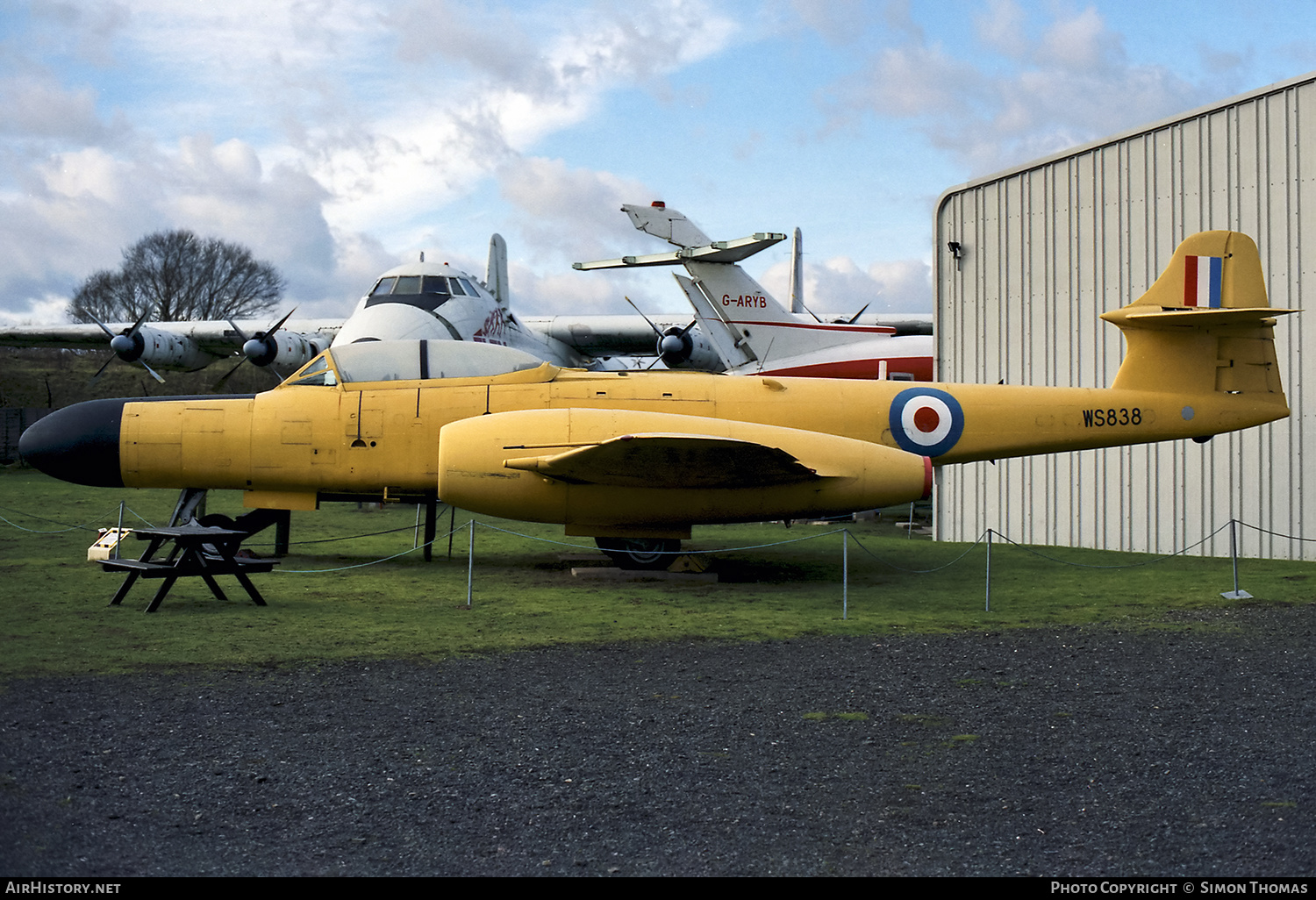 Aircraft Photo of WS838 | Gloster Meteor NF14 | UK - Air Force | AirHistory.net #531581