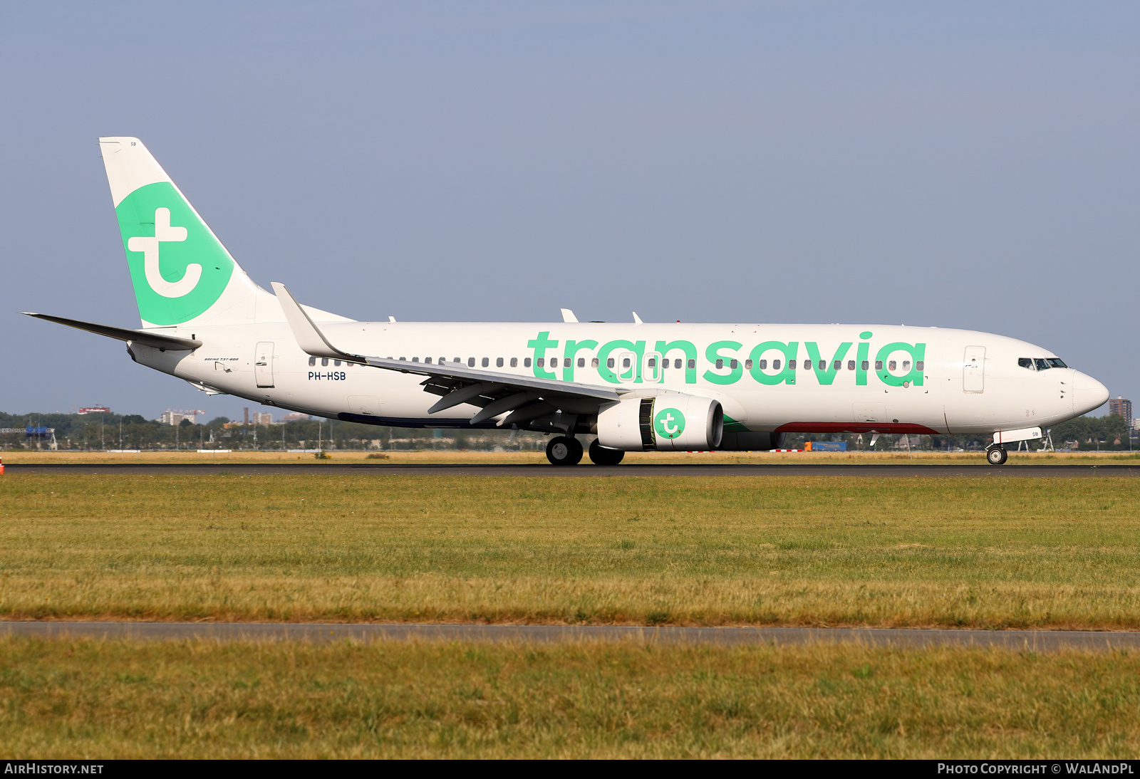 Aircraft Photo of PH-HSB | Boeing 737-8K2 | Transavia | AirHistory.net #531619