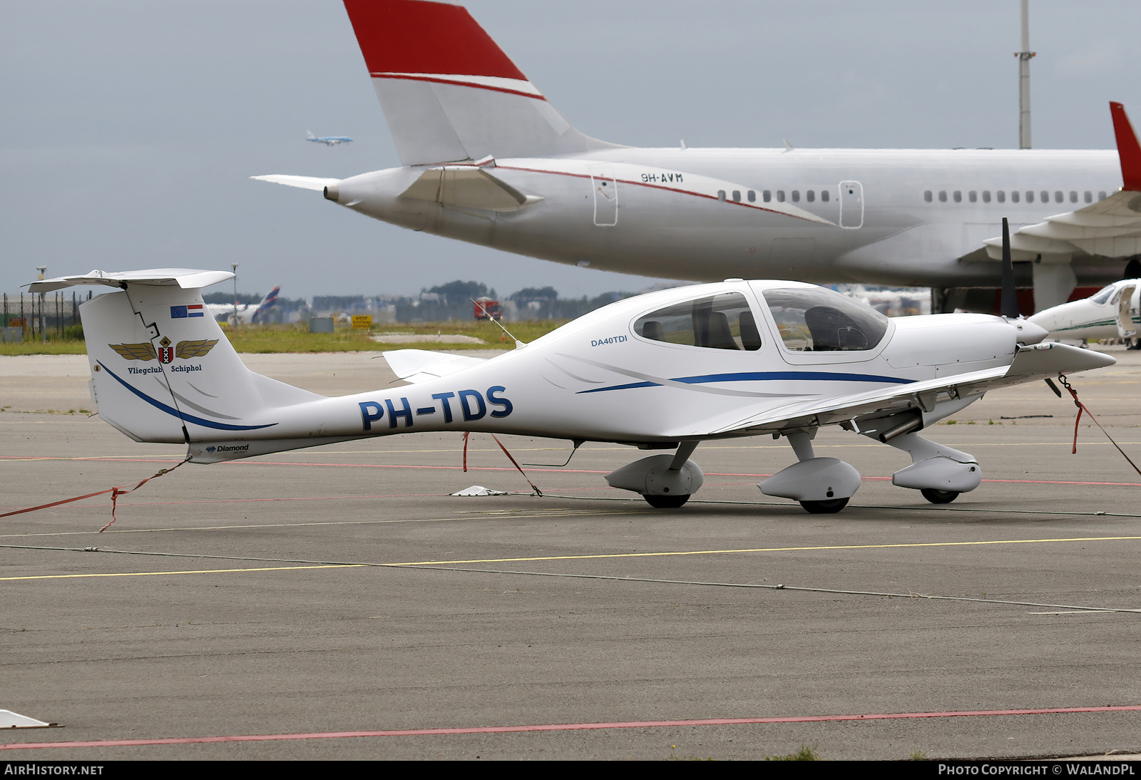 Aircraft Photo of PH-TDS | Diamond DA40D Diamond Star TDI | Vliegclub Schiphol | AirHistory.net #531625