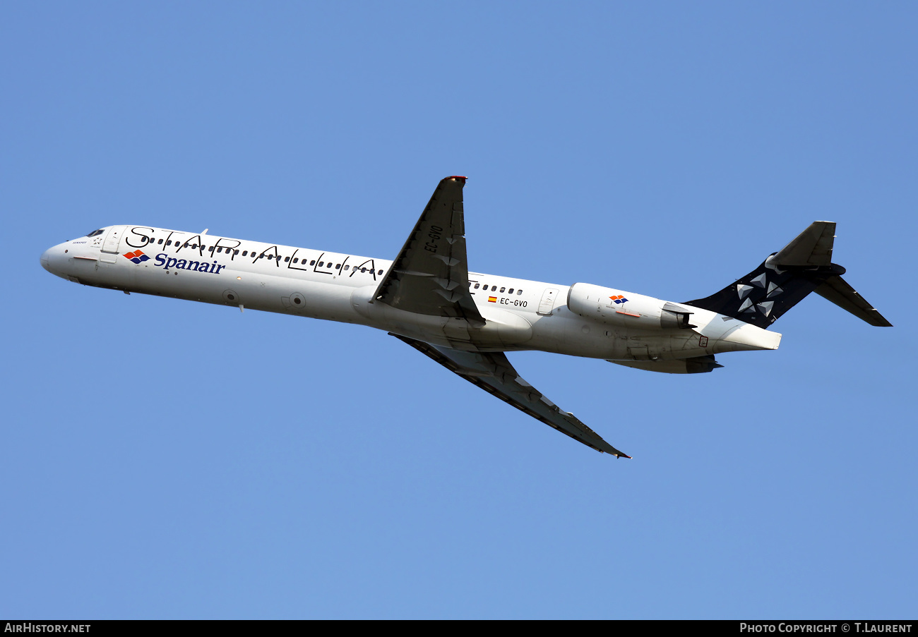 Aircraft Photo of EC-GVO | McDonnell Douglas MD-83 (DC-9-83) | Spanair | AirHistory.net #531626