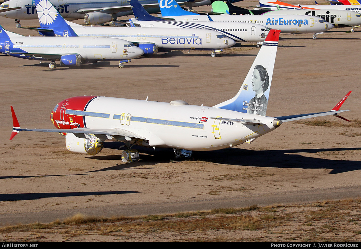 Aircraft Photo of SE-RYF | Boeing 737-8 Max 8 | Norwegian | AirHistory.net #531628