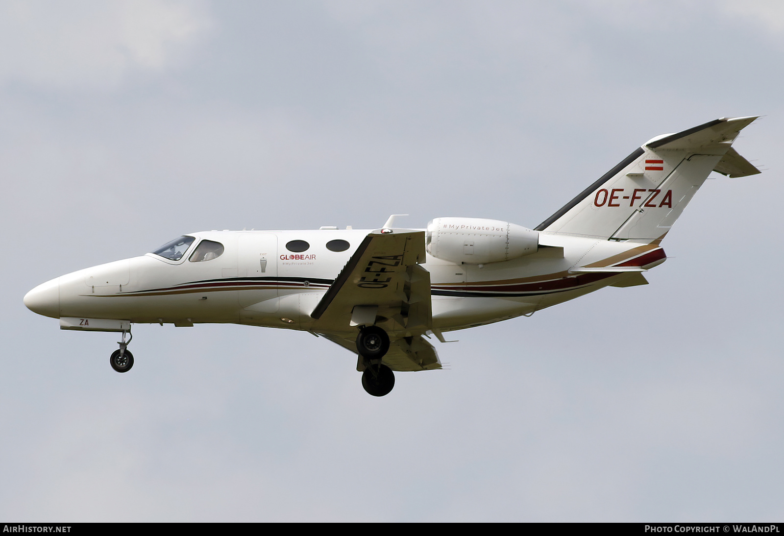 Aircraft Photo of OE-FZA | Cessna 510 Citation Mustang | GlobeAir | AirHistory.net #531632