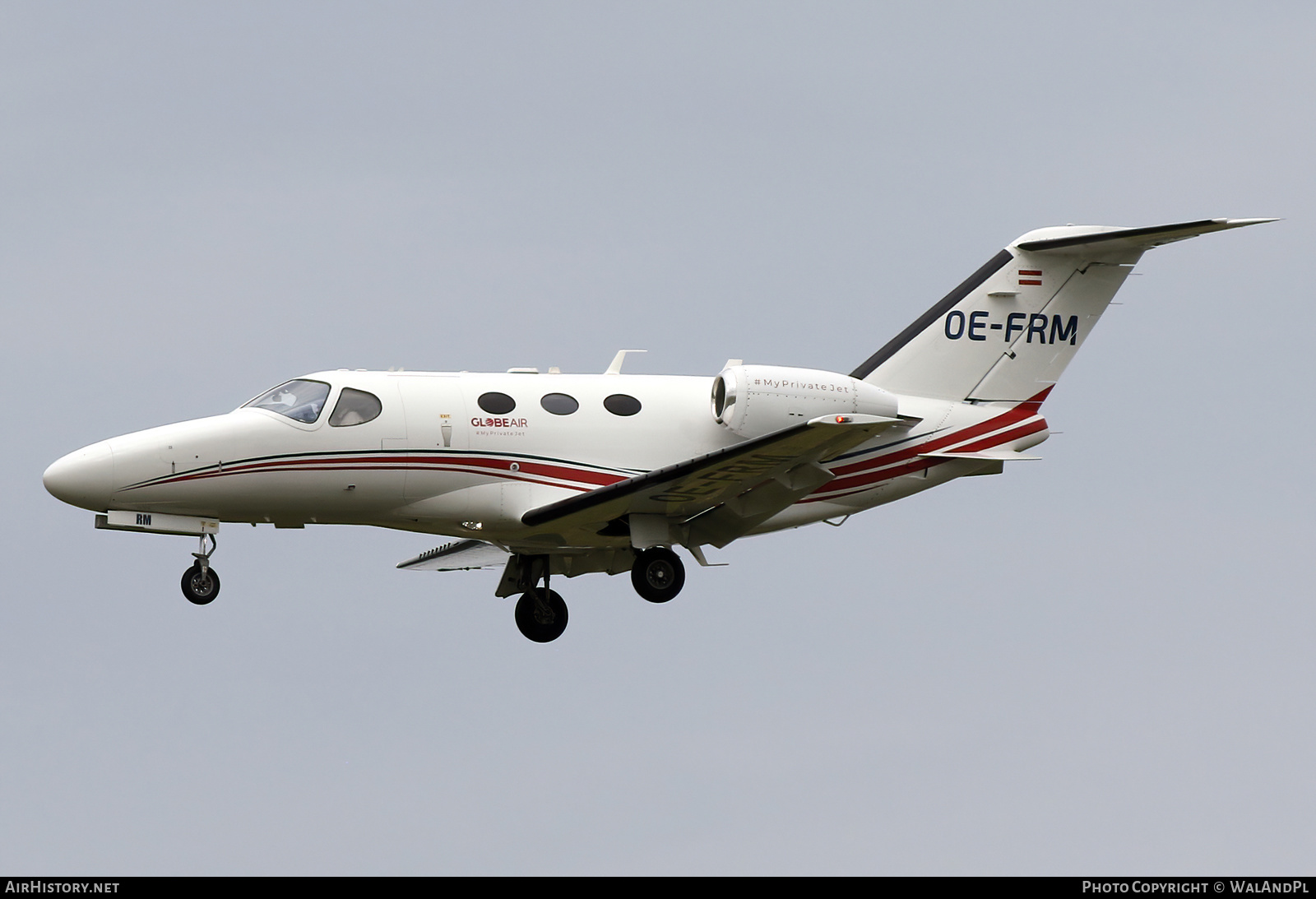 Aircraft Photo of OE-FRM | Cessna 510 Citation Mustang | GlobeAir | AirHistory.net #531640