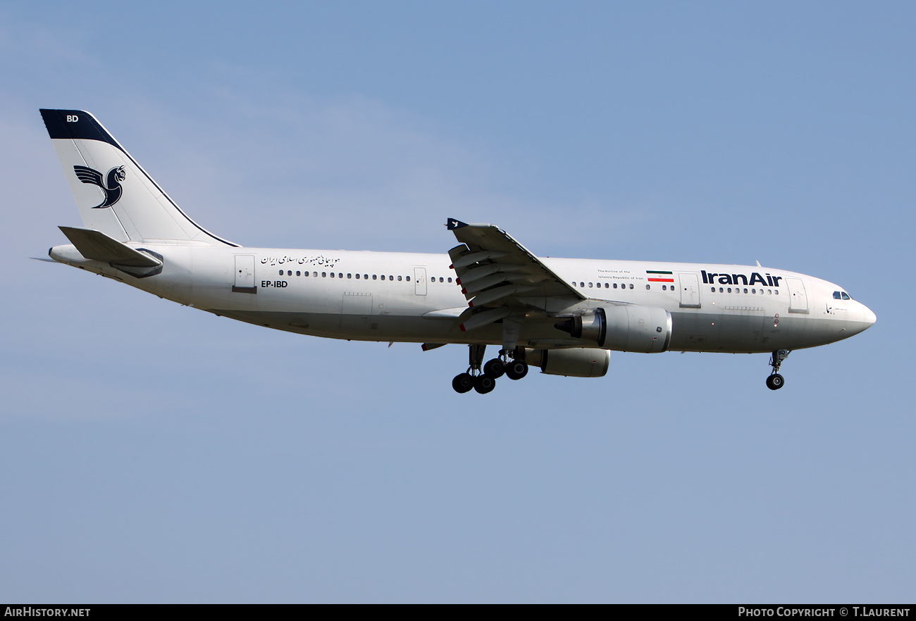 Aircraft Photo of EP-IBD | Airbus A300B4-605R | Iran Air | AirHistory.net #531665