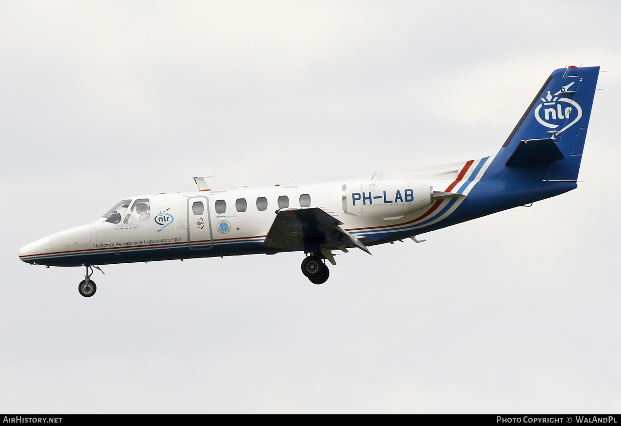 Aircraft Photo of PH-LAB | Cessna 550 Citation II | National Aerospace Laboratory - NLR | AirHistory.net #531670