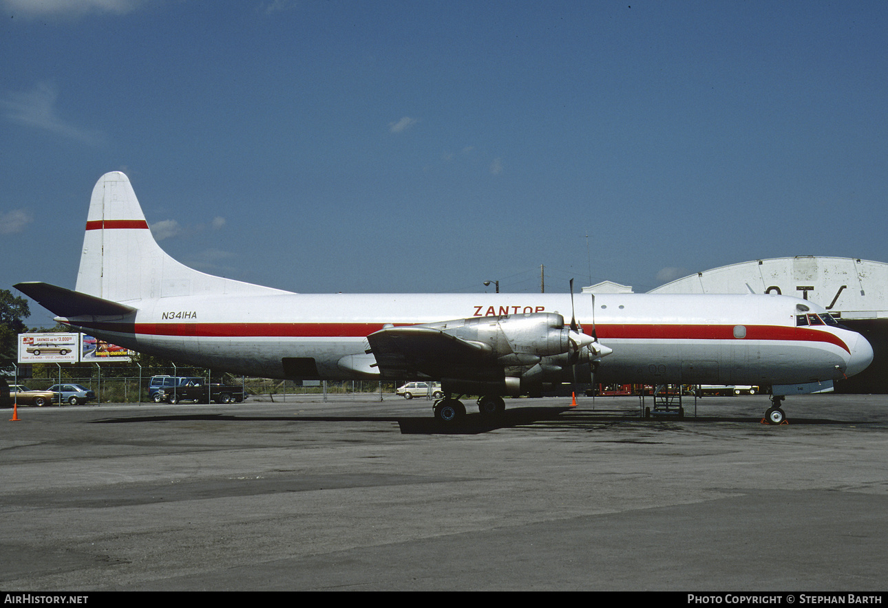 Aircraft Photo of N341HA | Lockheed L-188A(PF) Electra | Zantop International Airlines | AirHistory.net #531679