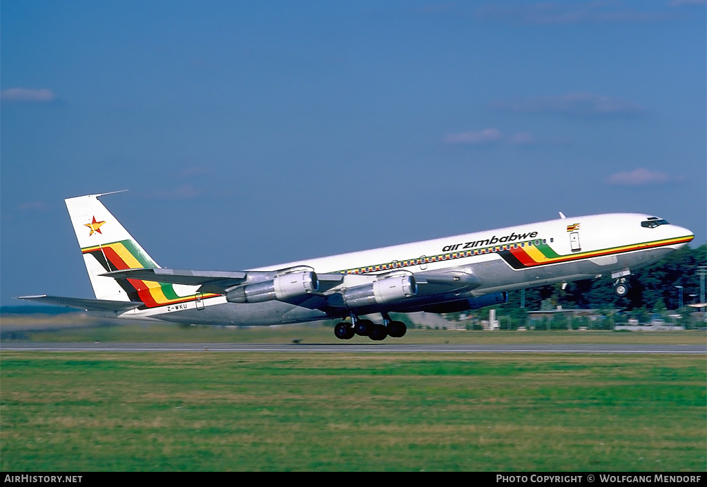 Aircraft Photo of Z-WKU | Boeing 707-330B | Air Zimbabwe | AirHistory.net #531692