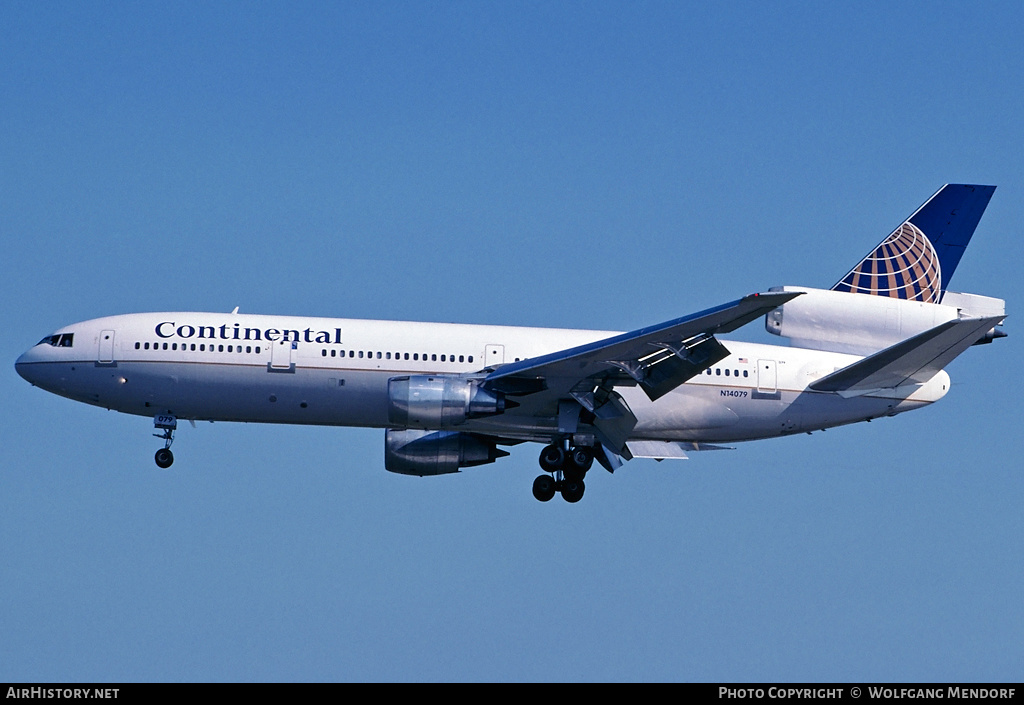 Aircraft Photo of N14079 | McDonnell Douglas DC-10-30 | Continental Airlines | AirHistory.net #531694