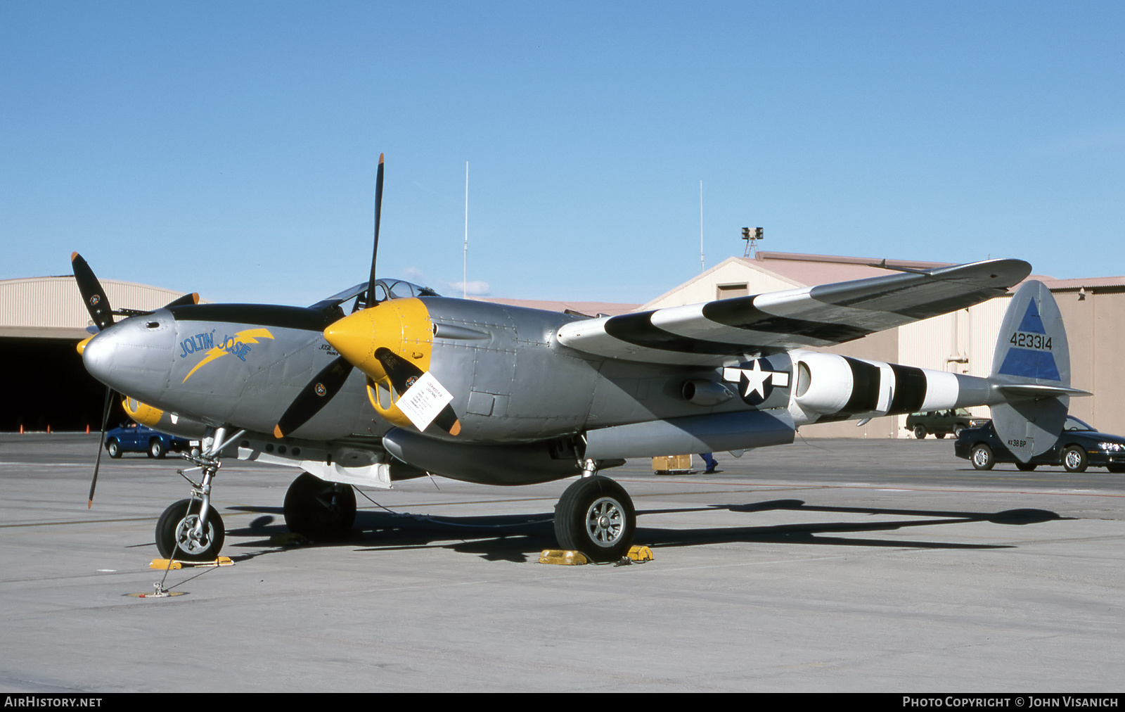 Aircraft Photo of N38BP / NX38BP / 423314 | Lockheed P-38J Lightning | USA - Air Force | AirHistory.net #531722