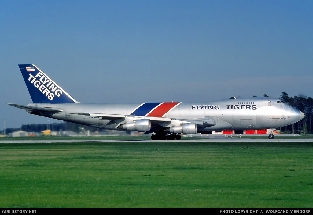 Aircraft Photo of N810FT | Boeing 747-249F/SCD | Flying Tigers | AirHistory.net #531728