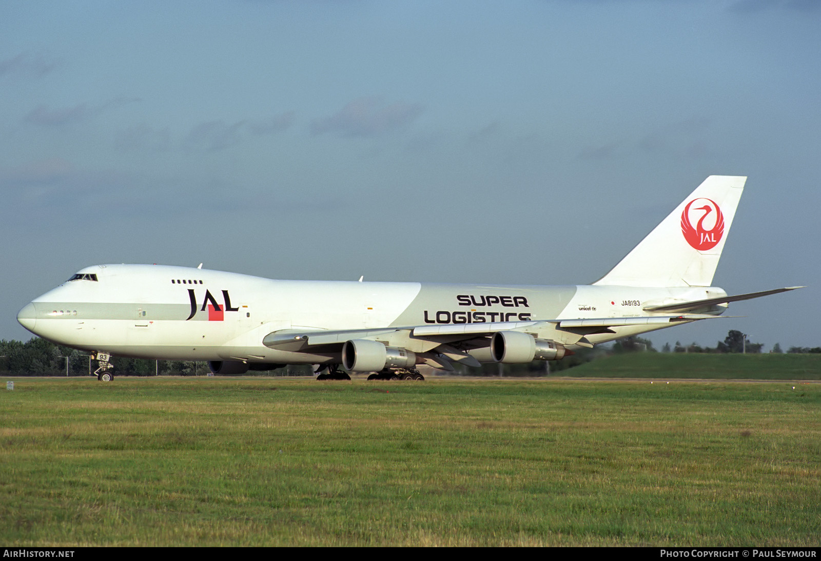 Aircraft Photo of JA8193 | Boeing 747-212B(SF) | Japan Airlines - JAL Super Logistics | AirHistory.net #531753