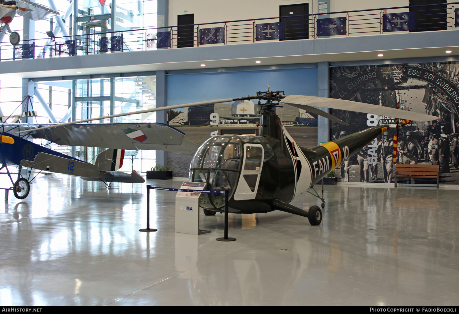 Aircraft Photo of FAM-10 | Sikorsky R-6A Hoverfly II | Mexico - Air Force | AirHistory.net #531758