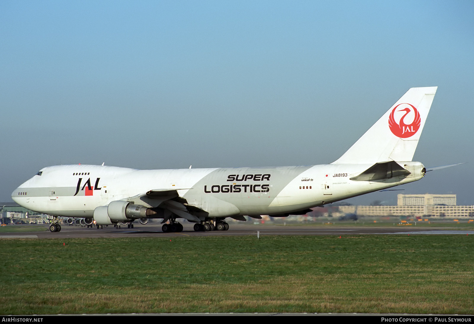 Aircraft Photo of JA8193 | Boeing 747-212B(SF) | Japan Airlines - JAL Super Logistics | AirHistory.net #531759