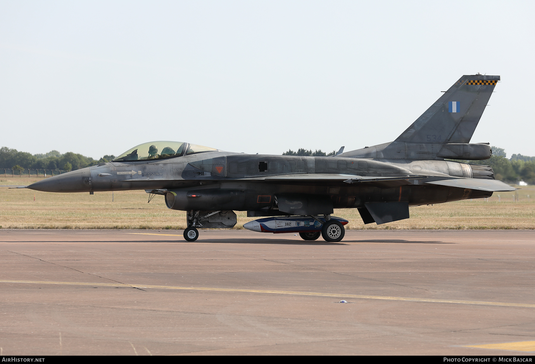 Aircraft Photo of 534 | Lockheed Martin F-16CJ Fighting Falcon | Greece - Air Force | AirHistory.net #531791
