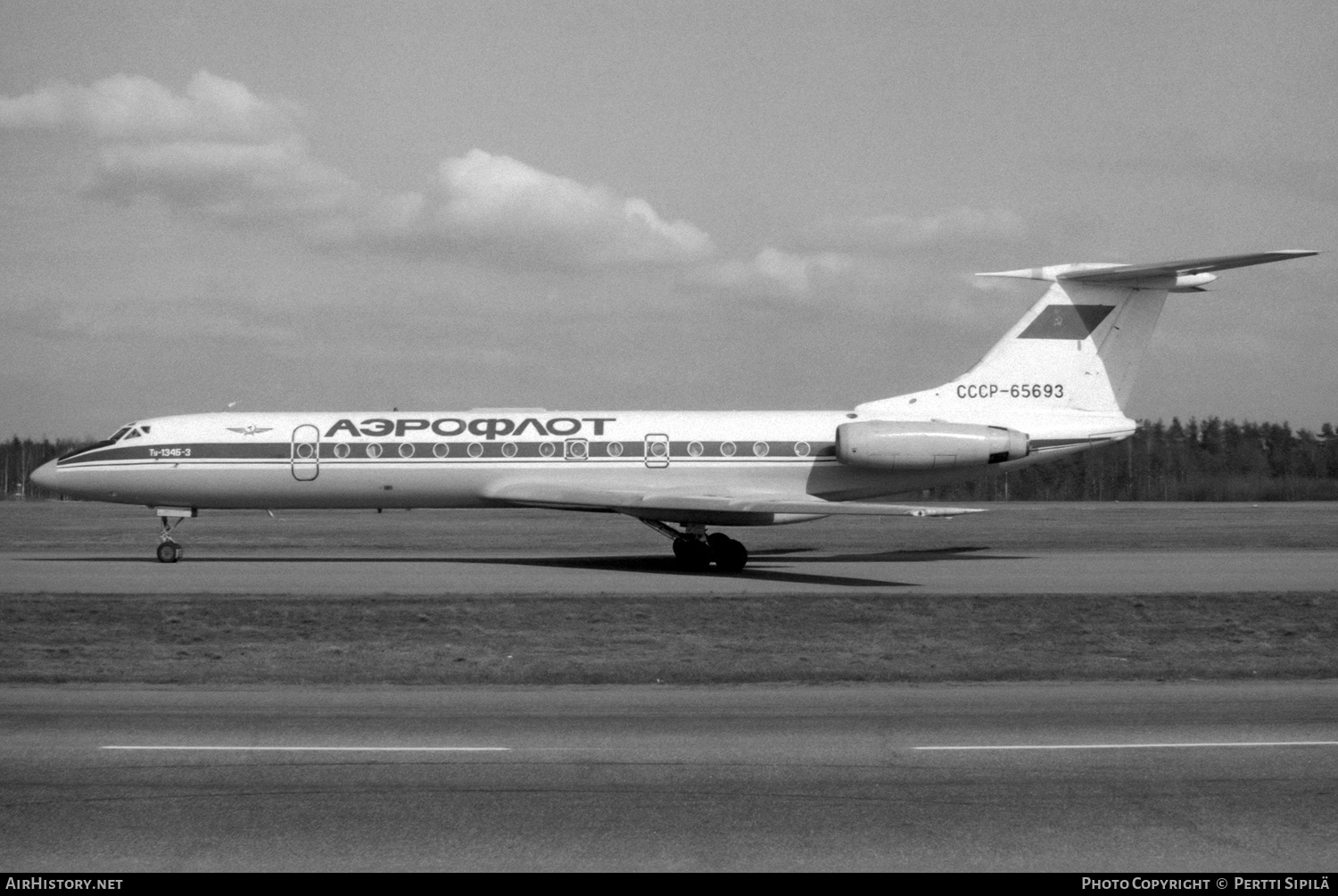 Aircraft Photo of CCCP-65693 | Tupolev Tu-134B-3 | Aeroflot | AirHistory.net #531792