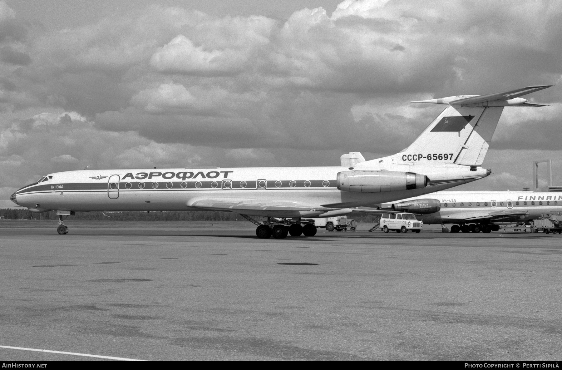 Aircraft Photo of CCCP-65697 | Tupolev Tu-134A | Aeroflot | AirHistory.net #531795