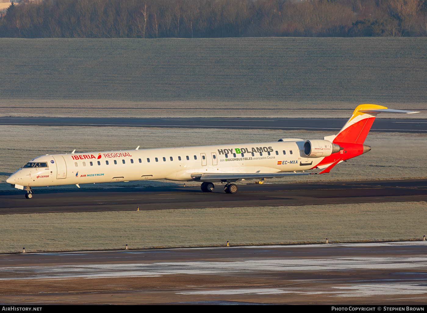 Aircraft Photo of EC-MXA | Bombardier CRJ-1000 (CL-600-2E25) | Iberia Regional | AirHistory.net #531807