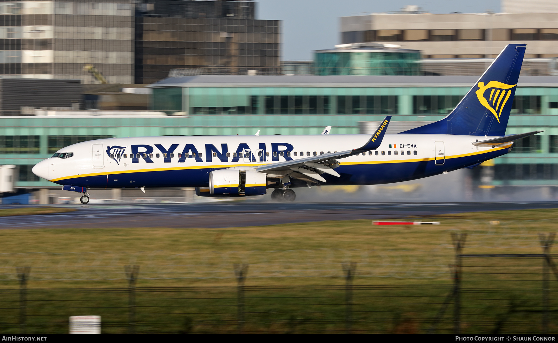 Aircraft Photo of EI-EVA | Boeing 737-8AS | Ryanair | AirHistory.net #531811