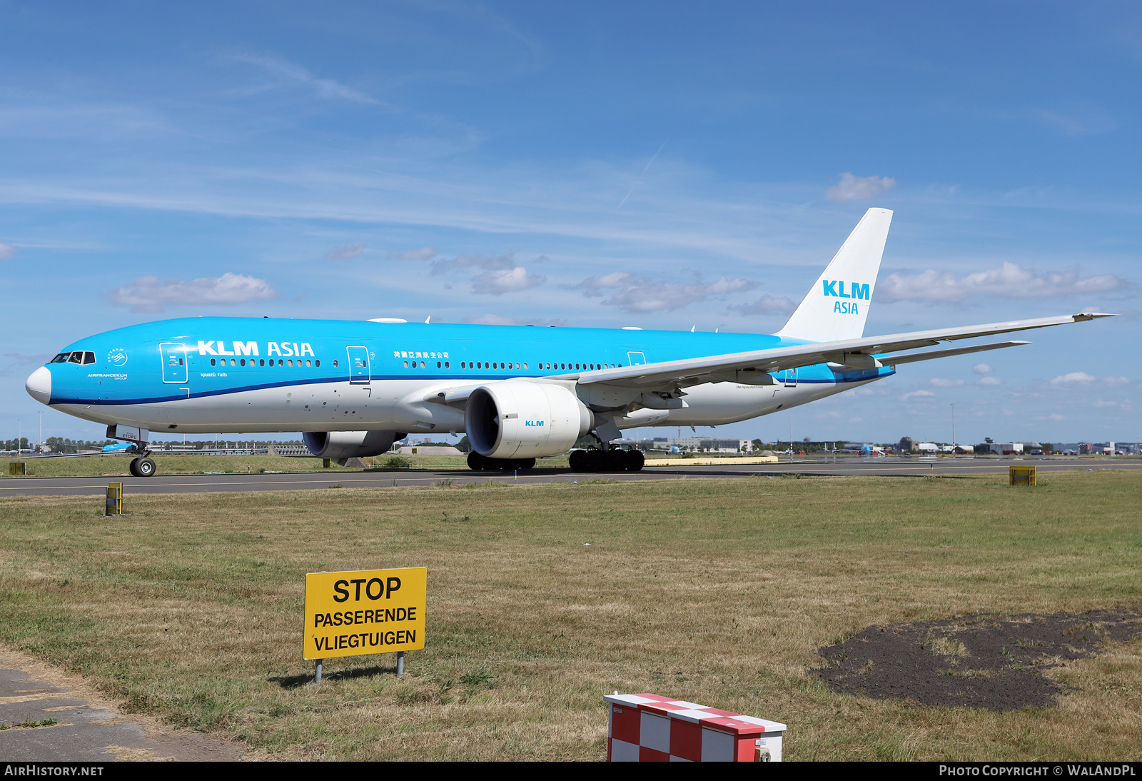 Aircraft Photo of PH-BQI | Boeing 777-206/ER | KLM Asia | AirHistory.net #531819