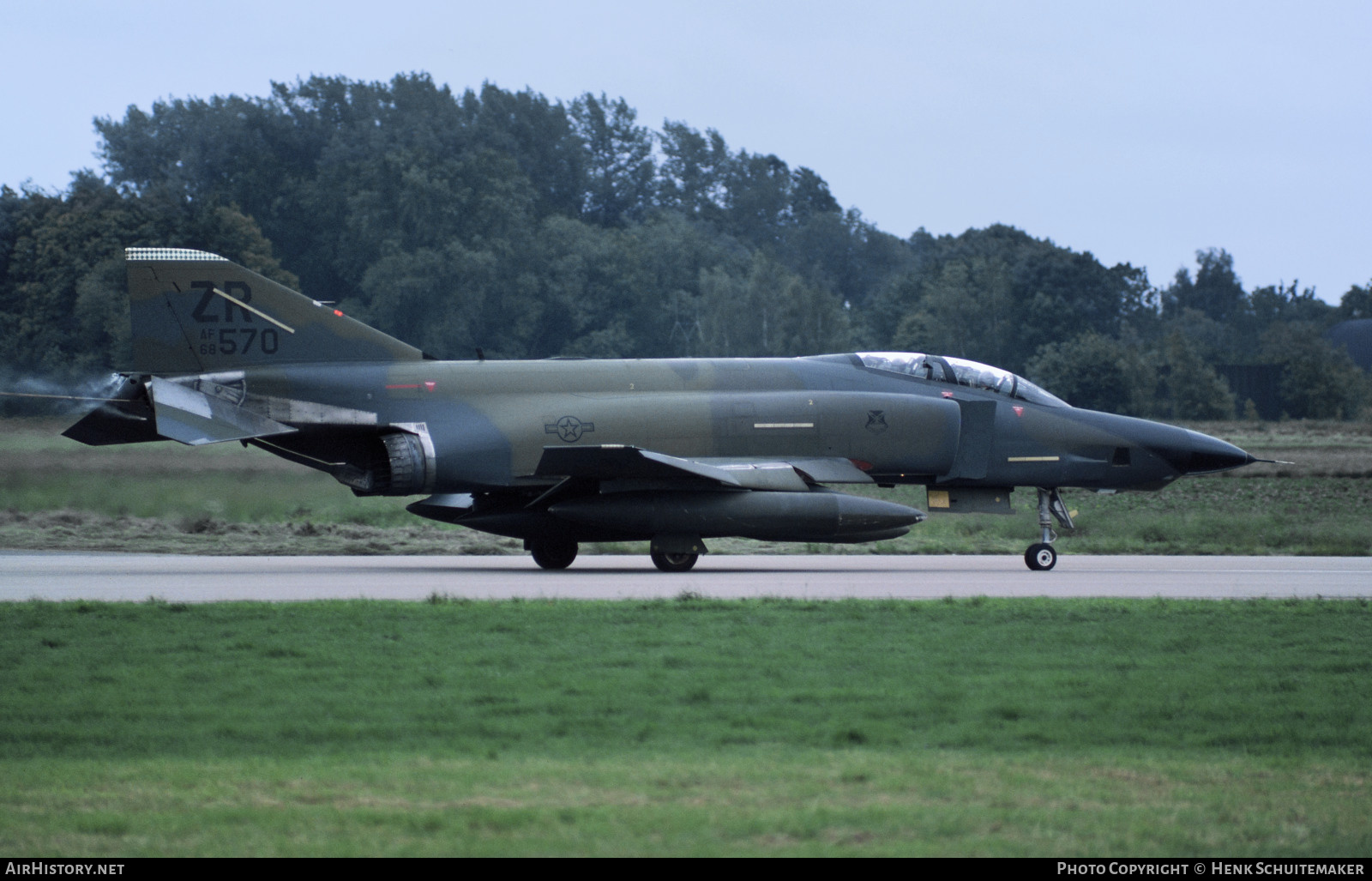 Aircraft Photo of 68-0570 / AF68-570 | McDonnell Douglas RF-4C Phantom II | USA - Air Force | AirHistory.net #531833