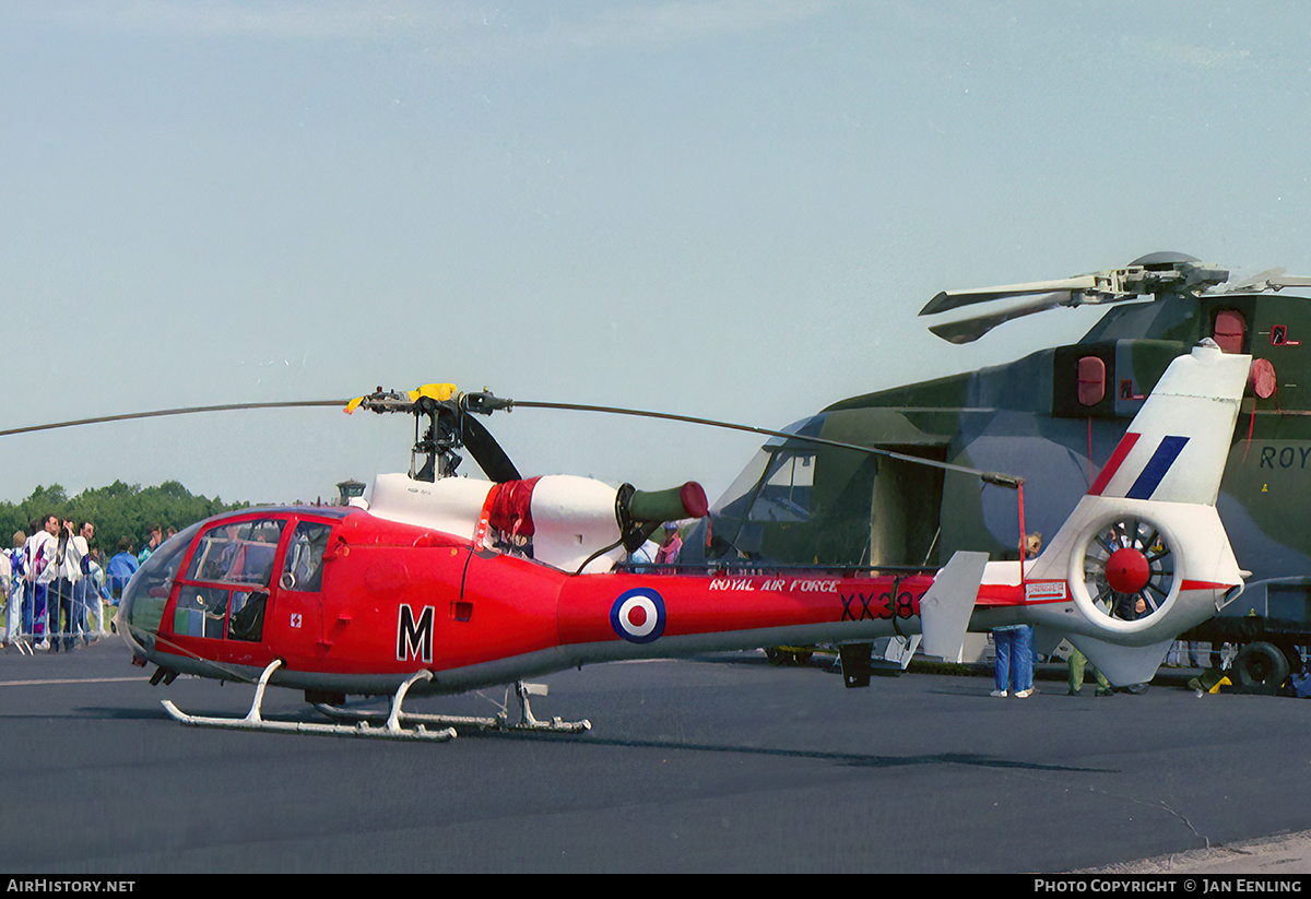 Aircraft Photo of XX382 | Aerospatiale SA-341D Gazelle HT3 | UK - Air Force | AirHistory.net #531846
