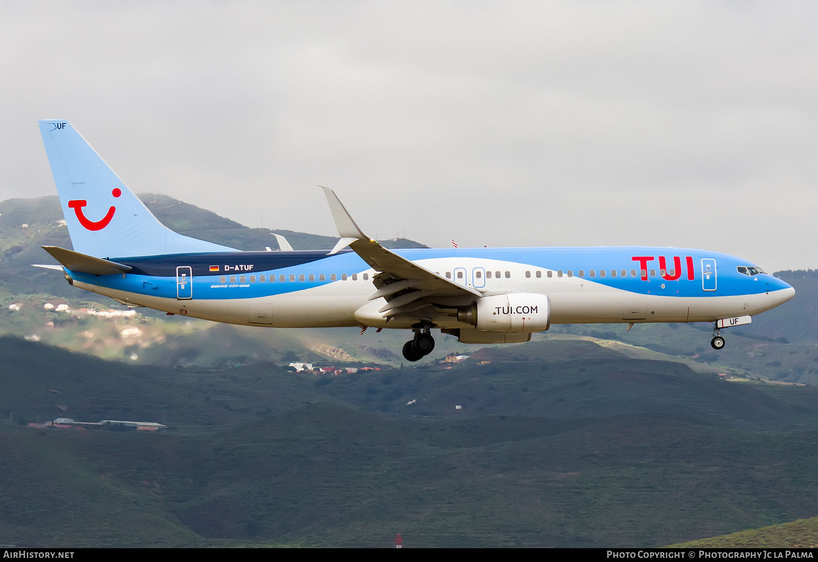 Aircraft Photo of D-ATUF | Boeing 737-8K5 | TUI | AirHistory.net #531847